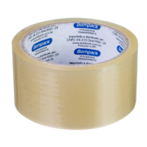 01 fita transparente bompack 48mmx100m