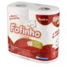 01 papel higienico folha dupla fofinho 4 rolos de 30m
