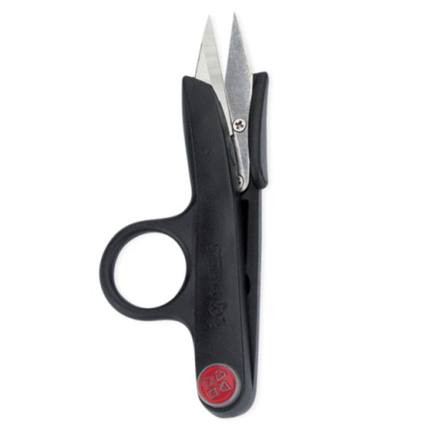 01 tesoura tecelao preta ponto vermelho 601n 4 mundial